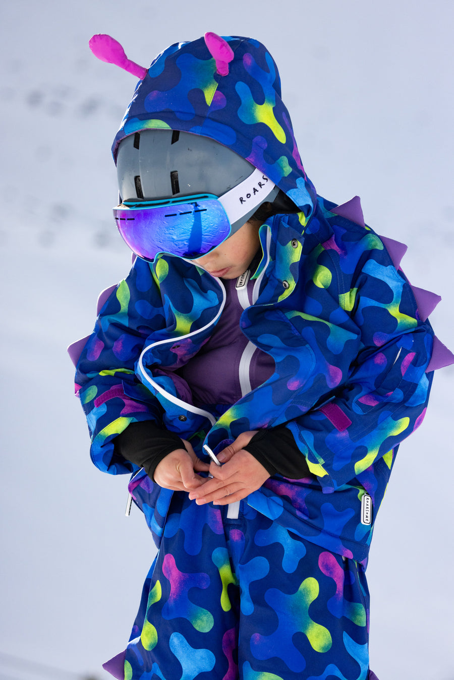 Camo the Alien - Midnight Nebula Ski Jacket