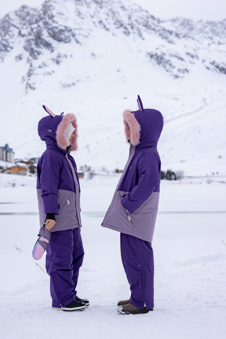 Hop the Bunny - Kids Ski Salopettes / Bib Pants