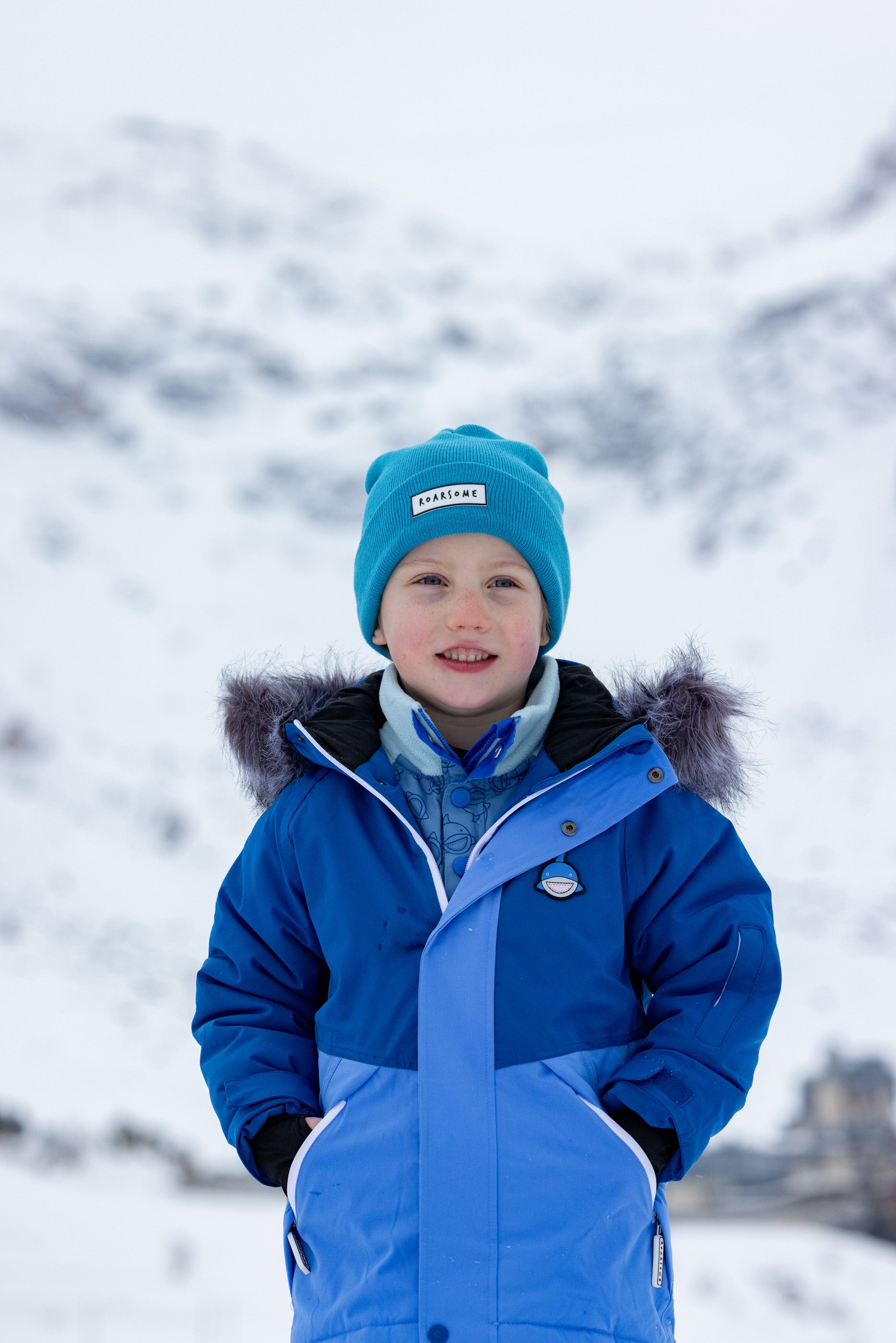 Reef the Shark - Kids Ski Jacket