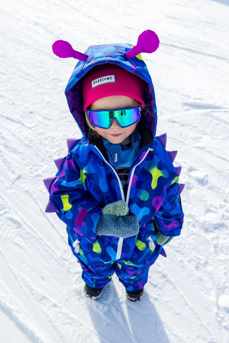 Kids Beanies - Raspberry