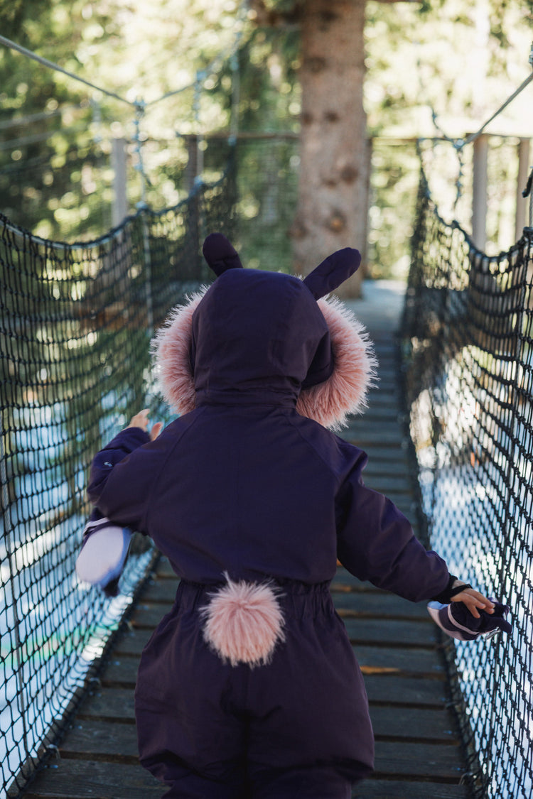 Kids Ski Gloves - Pink/Lilac
