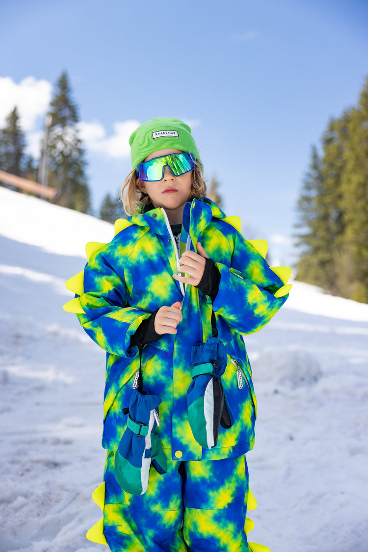Camo the Alien - Neon Galaxy Ski Jacket