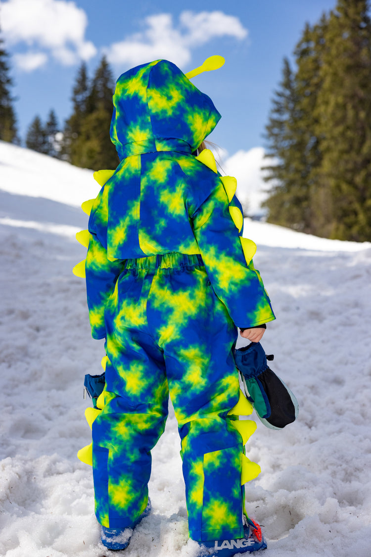 Camo the Alien - Neon Galaxy Snow Suit