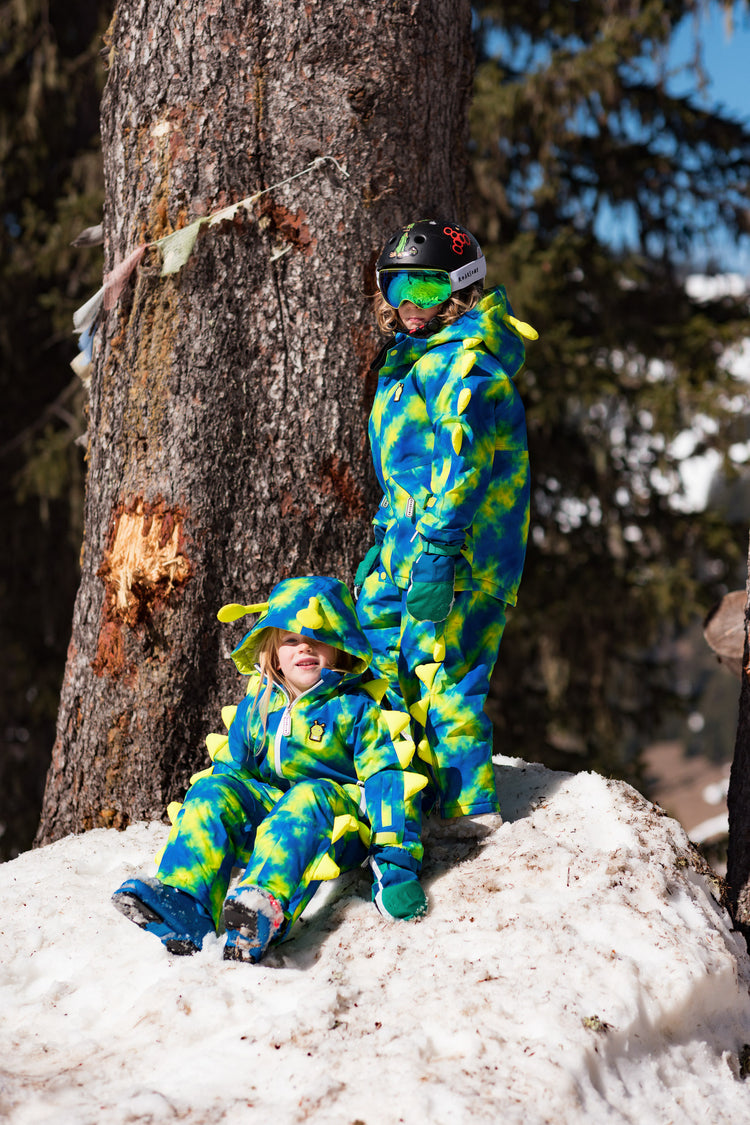 Camo the Alien - Neon Galaxy Ski Jacket