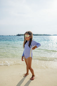 Lilac/White - Sunglasses