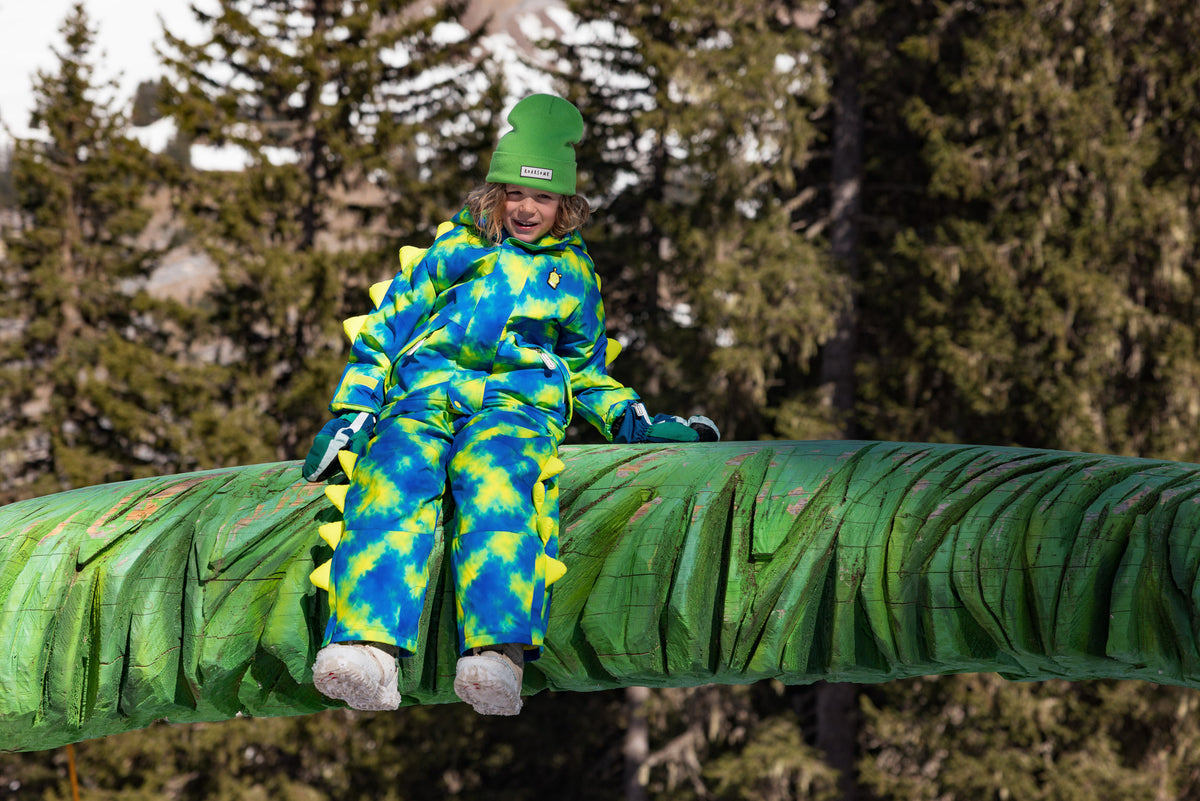 Camo the Alien - Neon Galaxy Ski Jacket