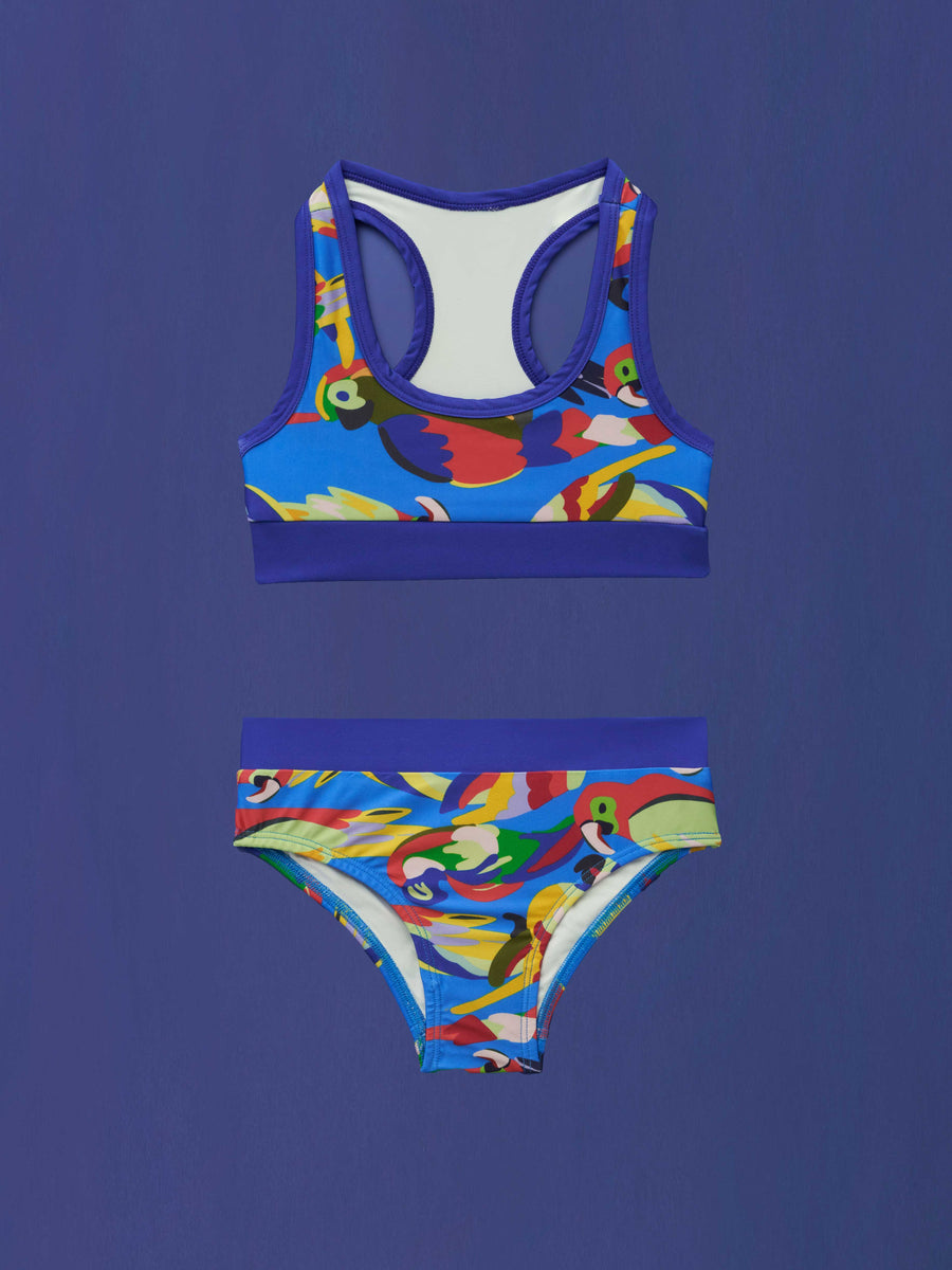 Squawk the Parrot - Kids Bikini