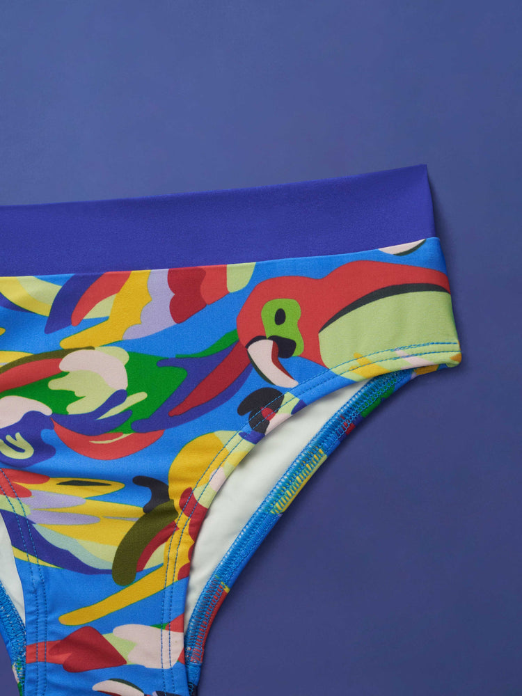 Squawk the Parrot - Kids Bikini