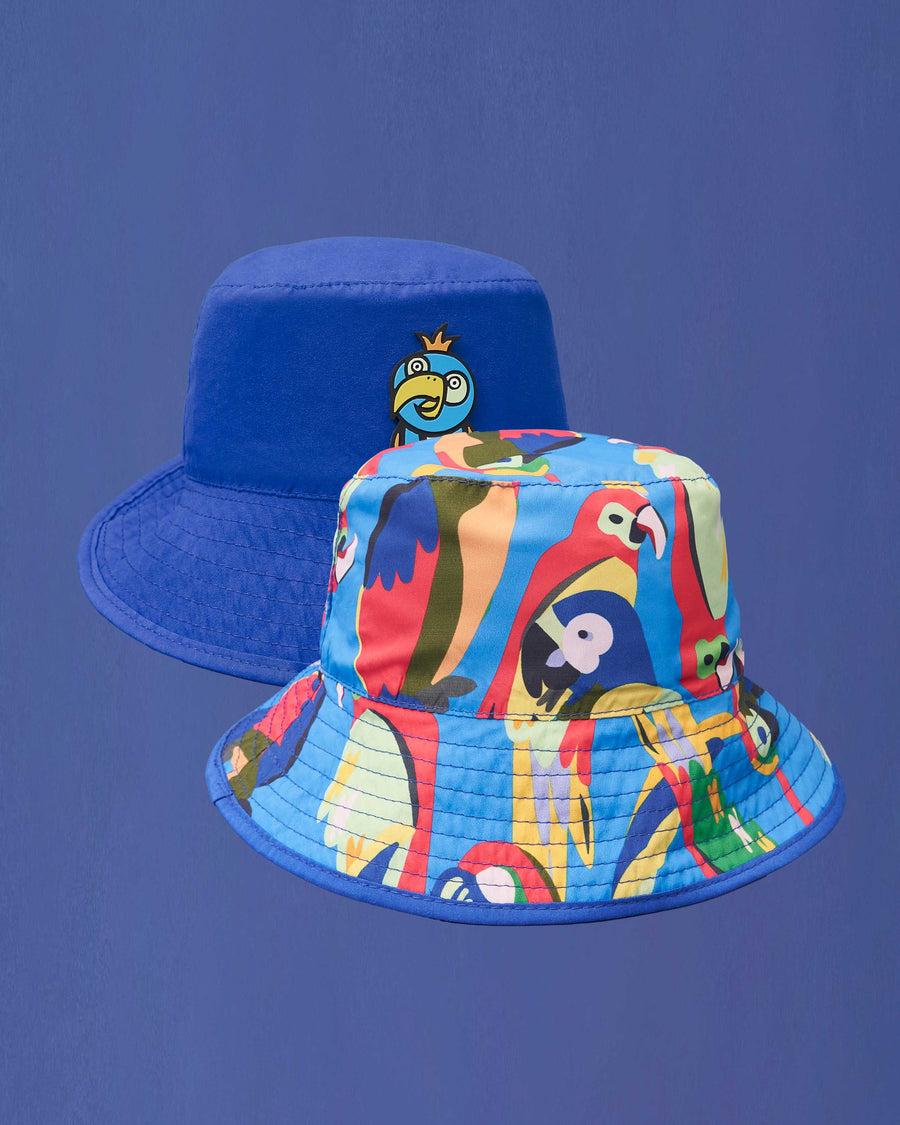Parrot - Kids Reversible Bucket Hat