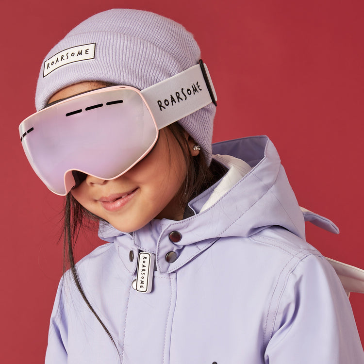 Kids Ski Goggles - Pink