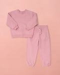 Organic Cotton Tracksuit - Dusty Pink
