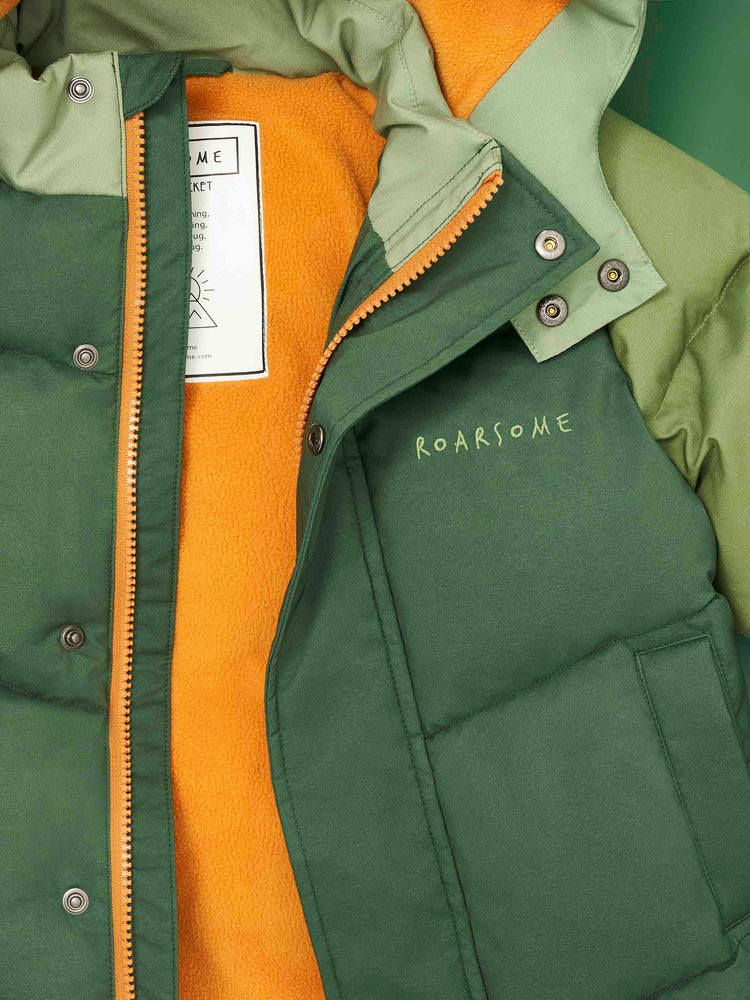 Roarsome Puffer Jacket - Forest Green