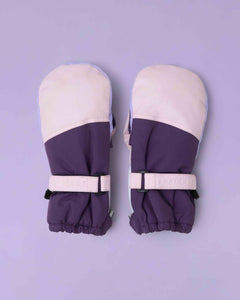 Kids Ski Gloves - Pink/Lilac