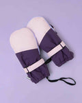 Kids Ski Gloves - Pink/Lilac