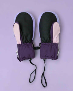 Kids Ski Gloves - Pink/Lilac
