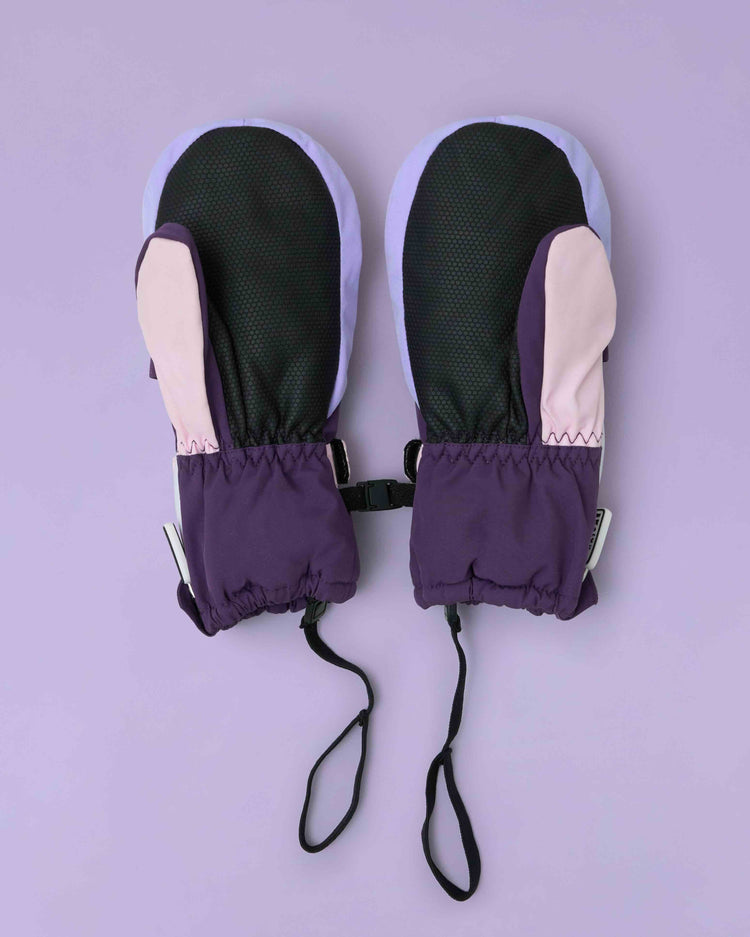 Kids Ski Gloves - Pink/Lilac