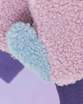 Fleece Mittens - Pink/Lilac