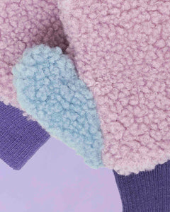 Fleece Mittens - Pink/Lilac