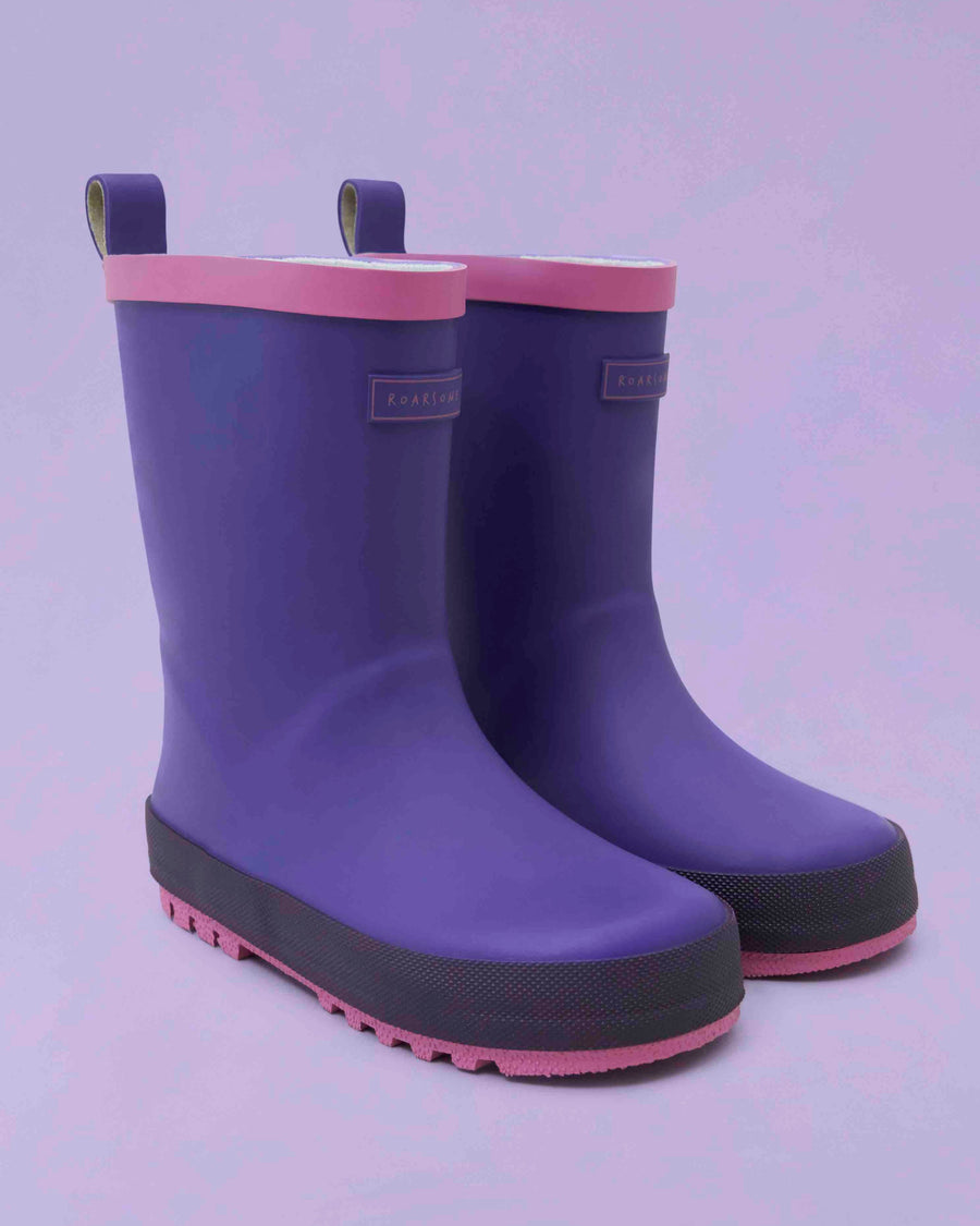 Purple Welly Boots