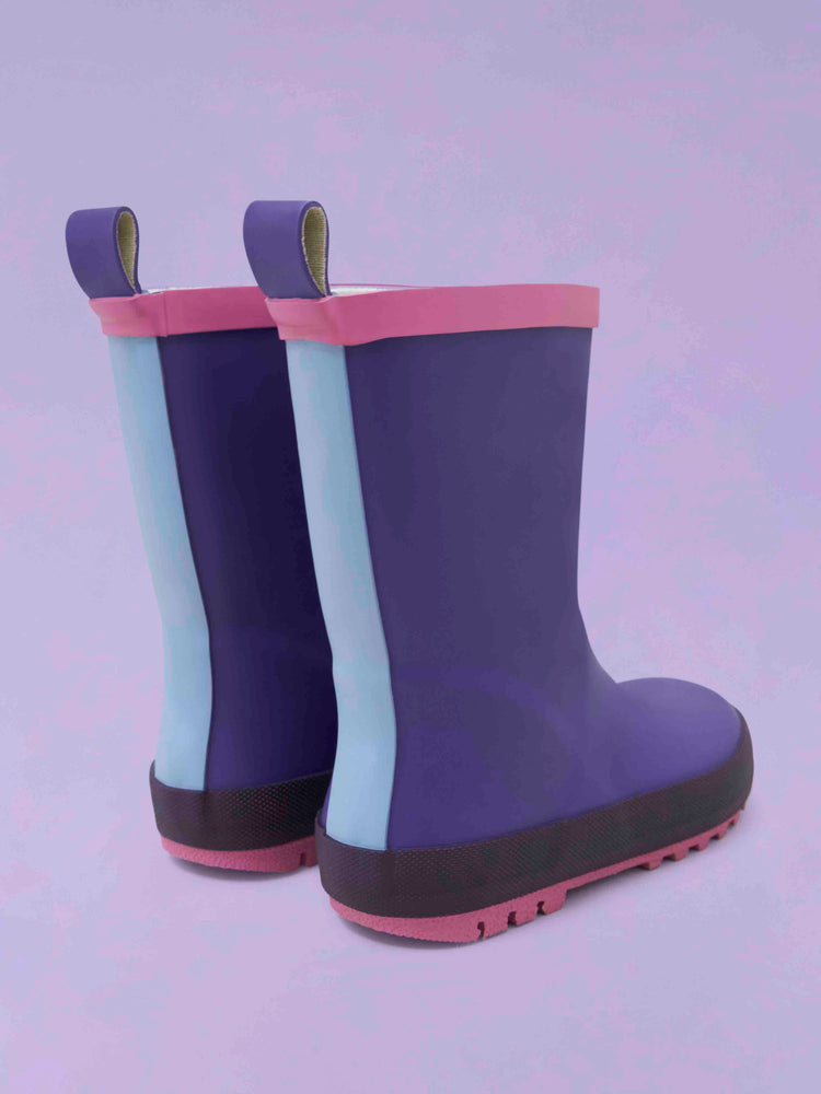 Purple Welly Boots