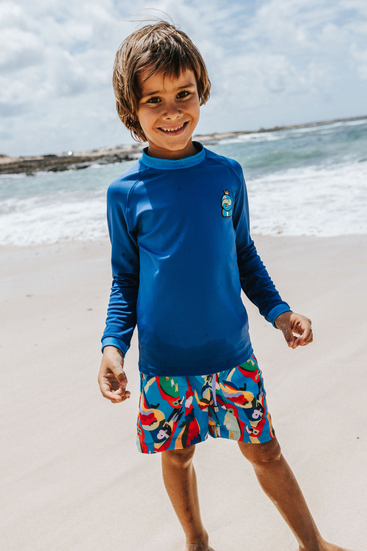 Squawk the Parrot - Kids Rash Vest