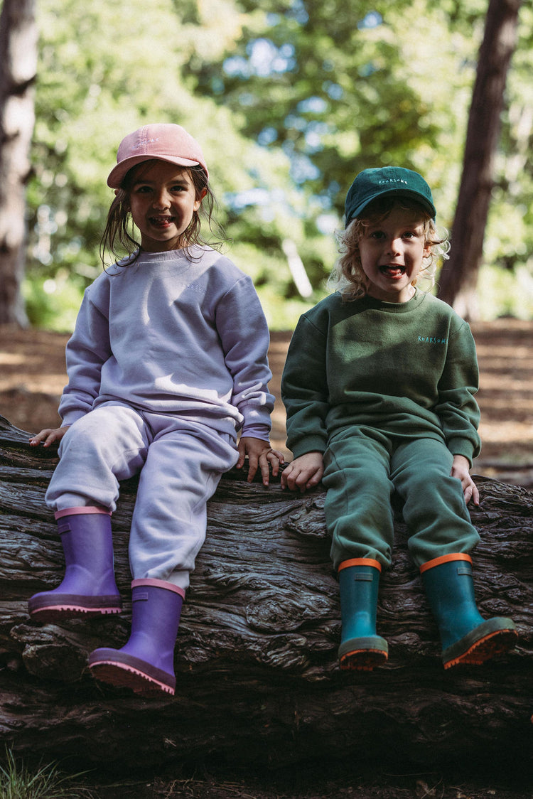 Organic Cotton Tracksuit - Dusk Lilac