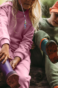 Organic Cotton Tracksuit - Dusty Pink