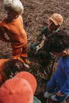 Organic Cotton Tracksuit - Burnt Orange
