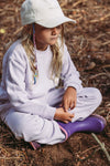 Organic Cotton Tracksuit - Dusk Lilac