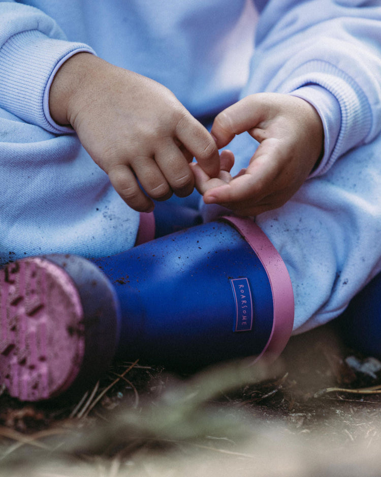 Purple Welly Boots