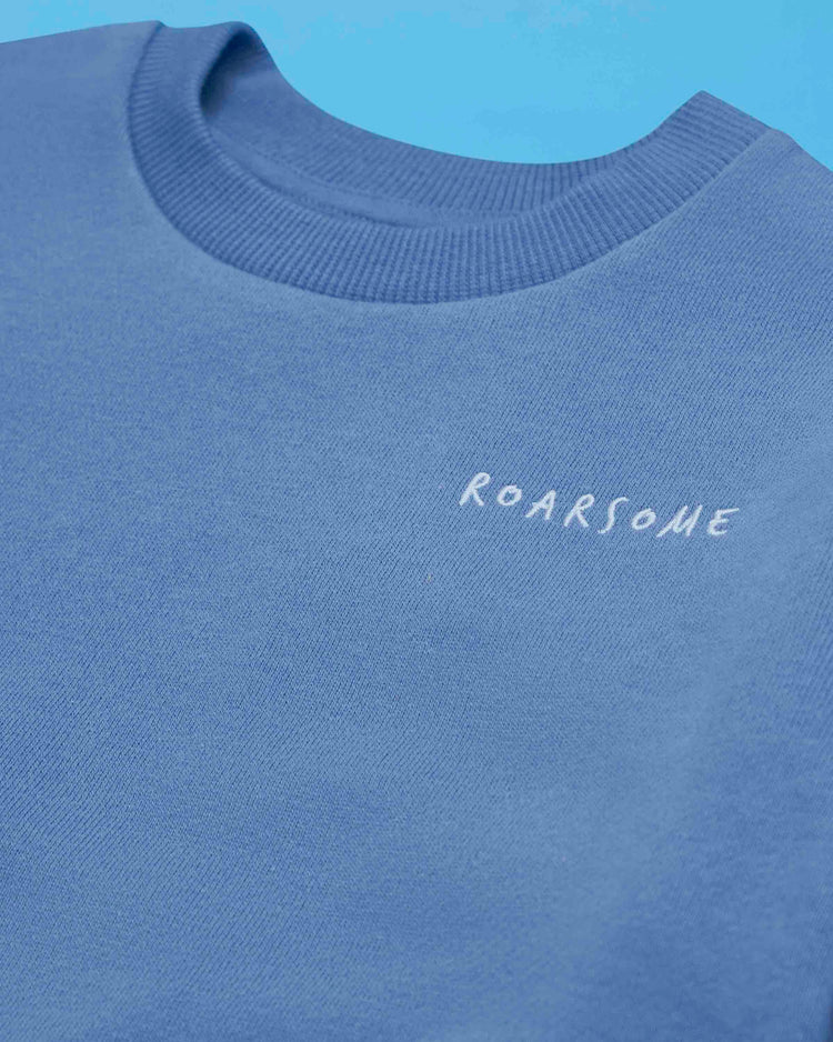 Organic Cotton Tracksuit - Ocean Blue