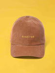 Corduroy Cap - Camel