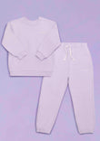Organic Cotton Tracksuit - Dusk Lilac