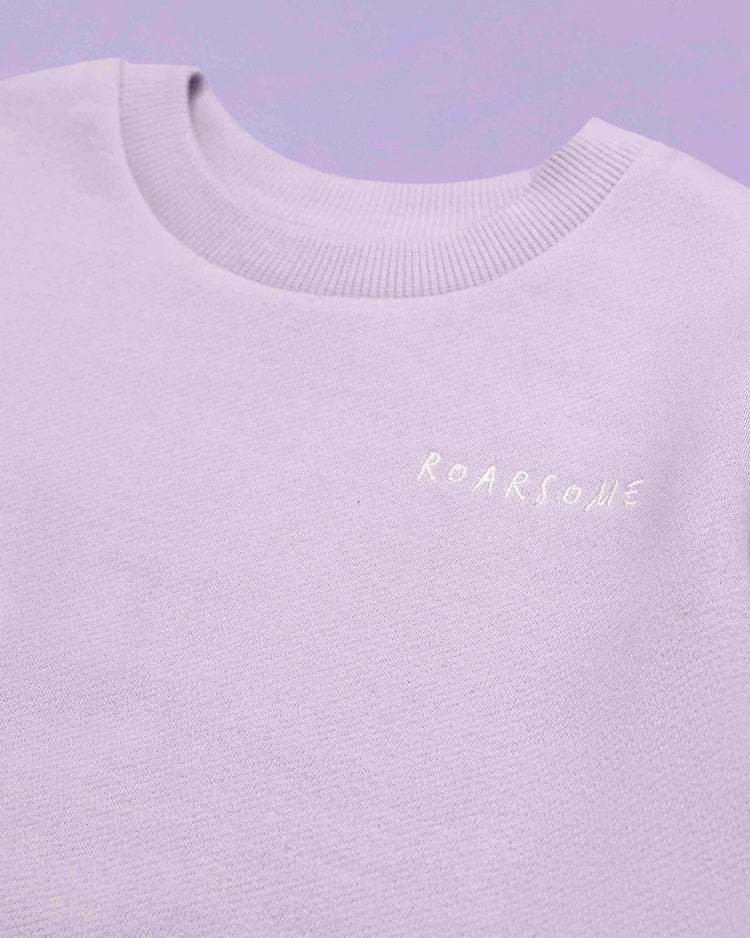 Organic Cotton Tracksuit - Dusk Lilac