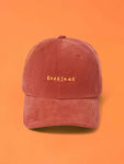 Corduroy Cap - Rust