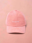 Corduroy Cap - Pink