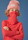 Kids Neck Warmers - Fire Red