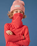 Bamboo Snood - Fire Red
