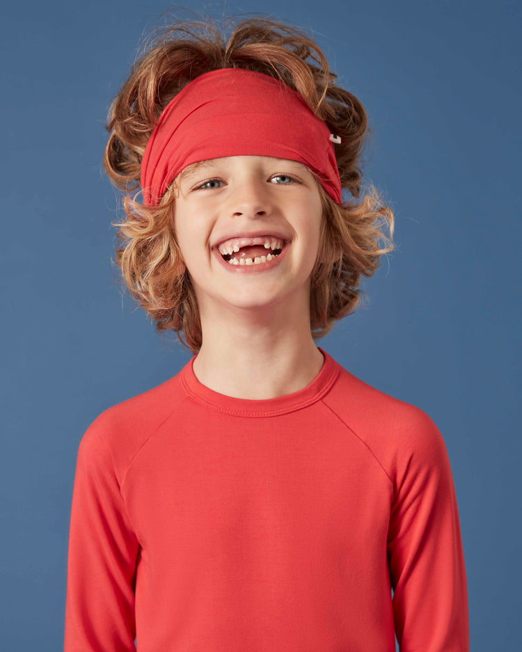 Kids Base Layers - Fire Red