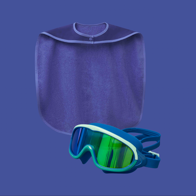 Reef the Shark - Superhero Towel Cape + Swimming Goggles Bundle
