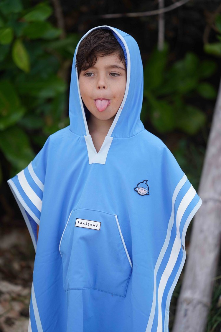 Reef the Shark - Kids Poncho Towel