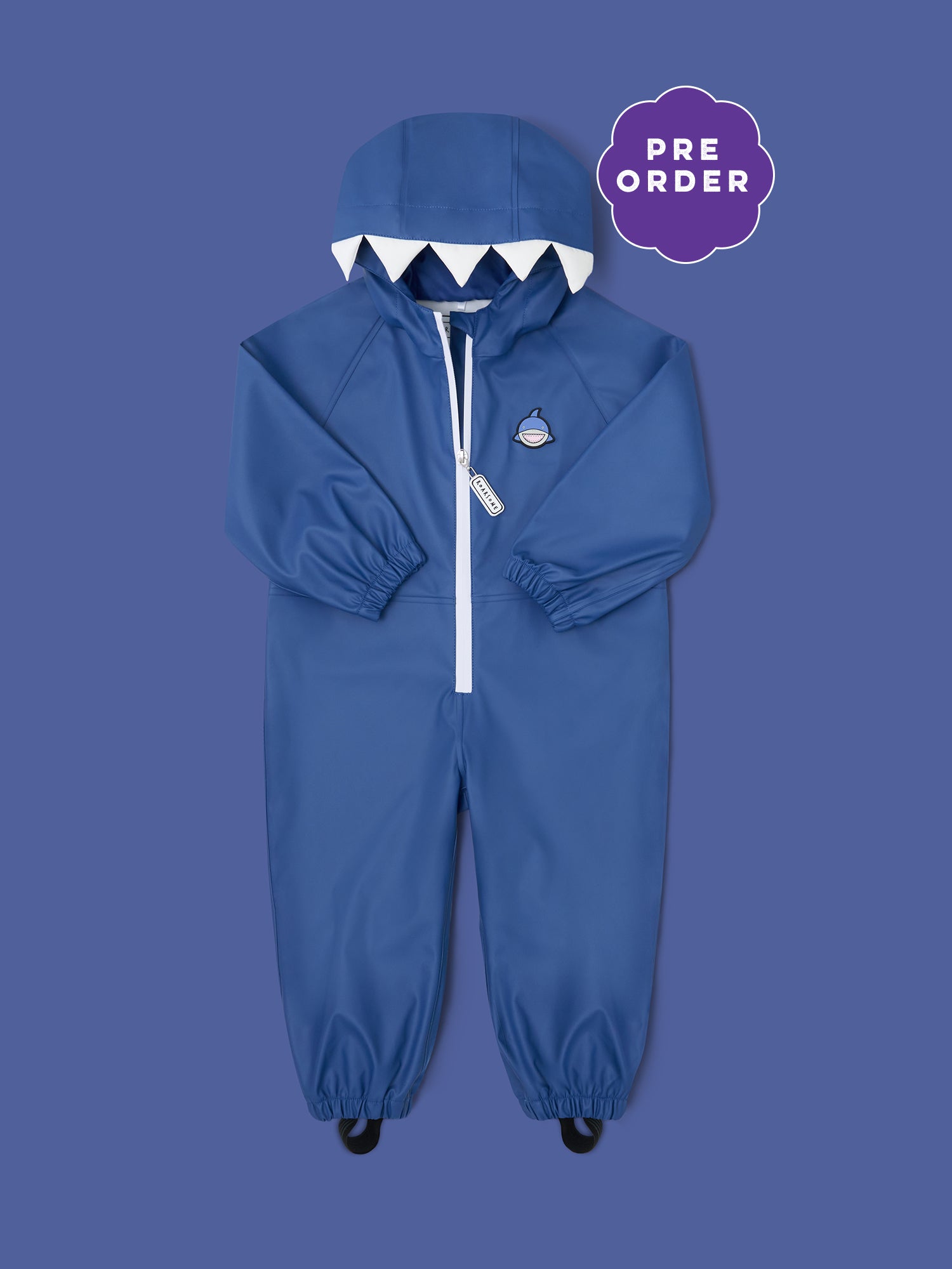 Reef the Shark - Kids Puddle Suit