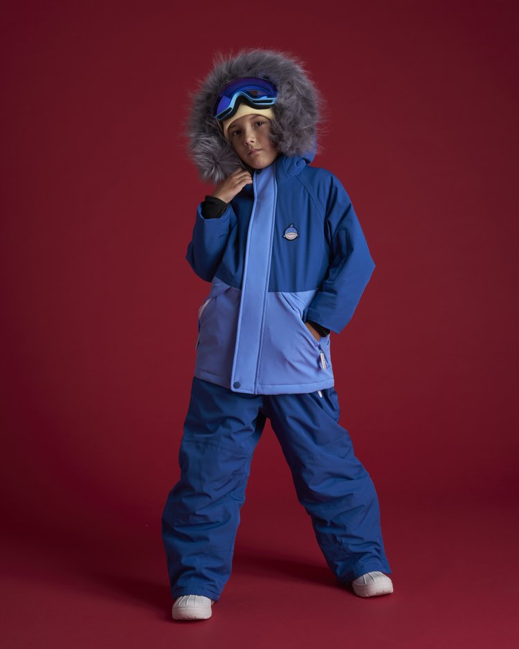 Reef the Shark - Kids Ski Salopettes / Bib Pants