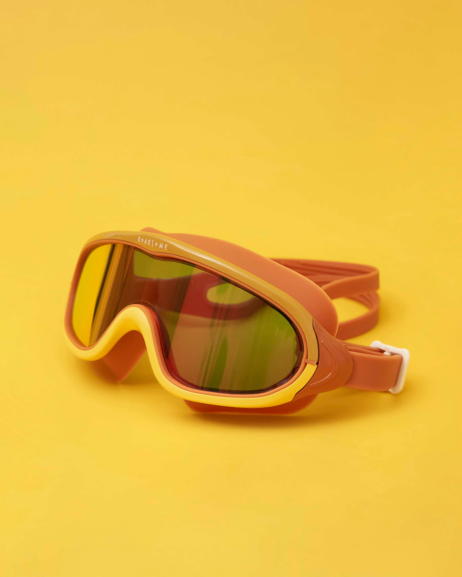 Yellow/Orange - Swimming Goggles