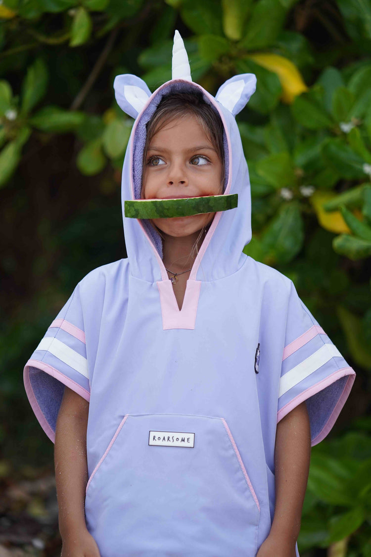 Sparkle the Unicorn - Kids Poncho Towel