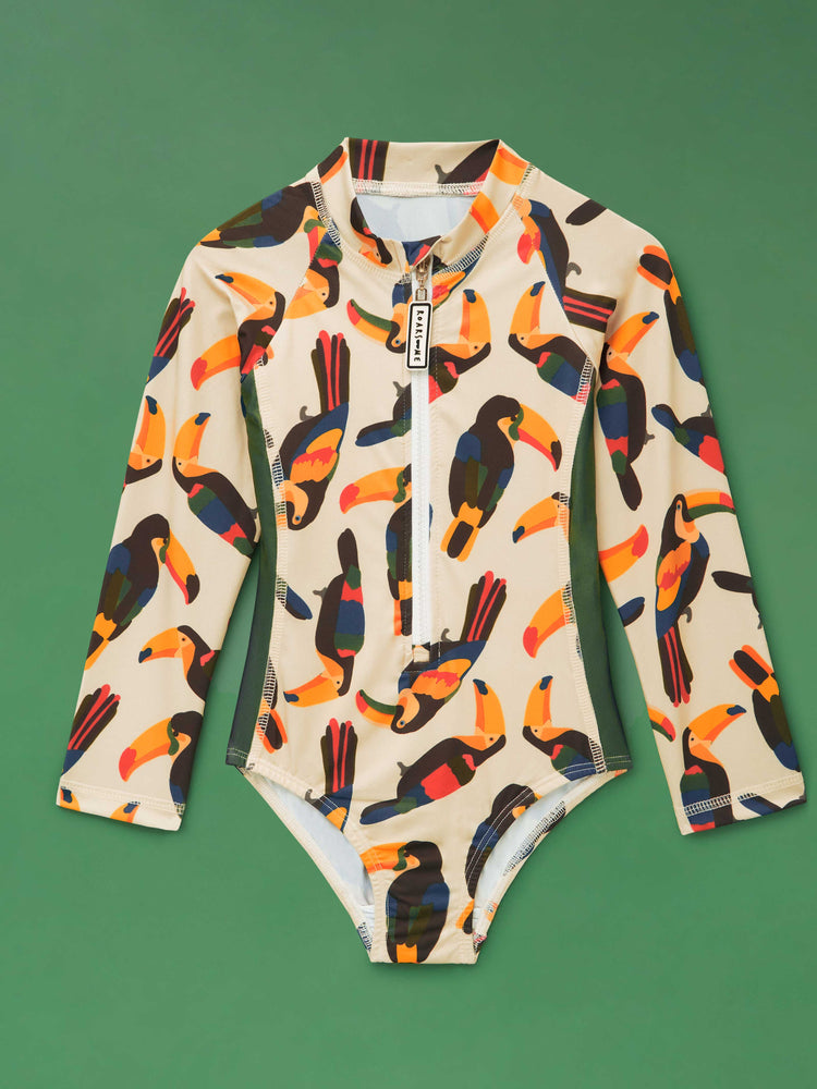 Beak the Toucan - Kids Swim Suit