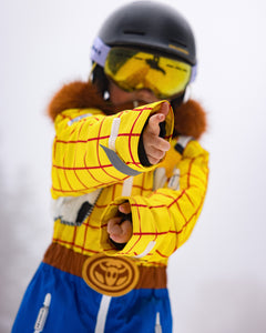 Kids Ski Goggles - Gold