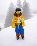 Kids Ski Goggles - Gold