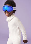 Kids Neck Warmers - Frost White