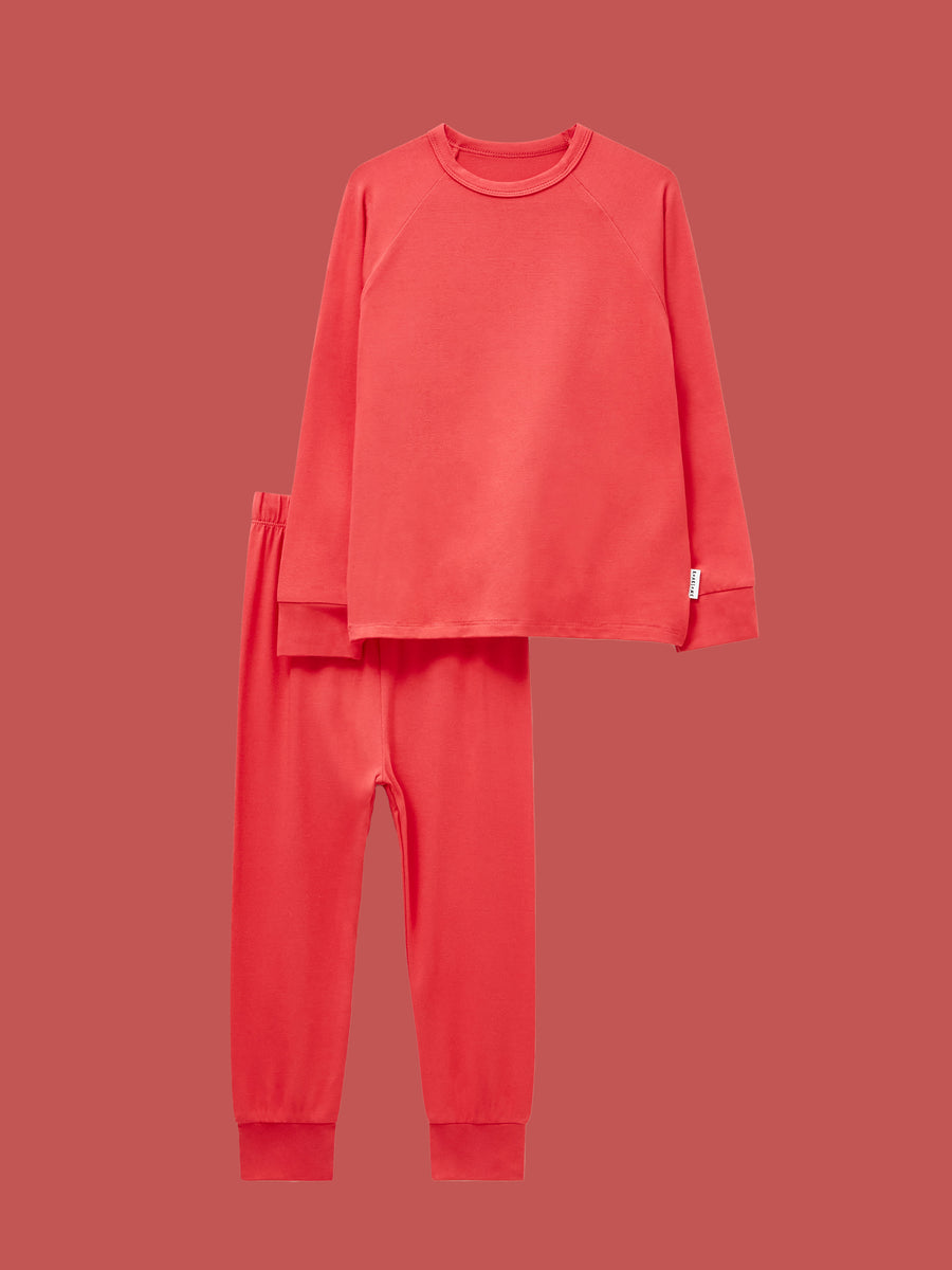 Kids Base Layers - Fire Red
